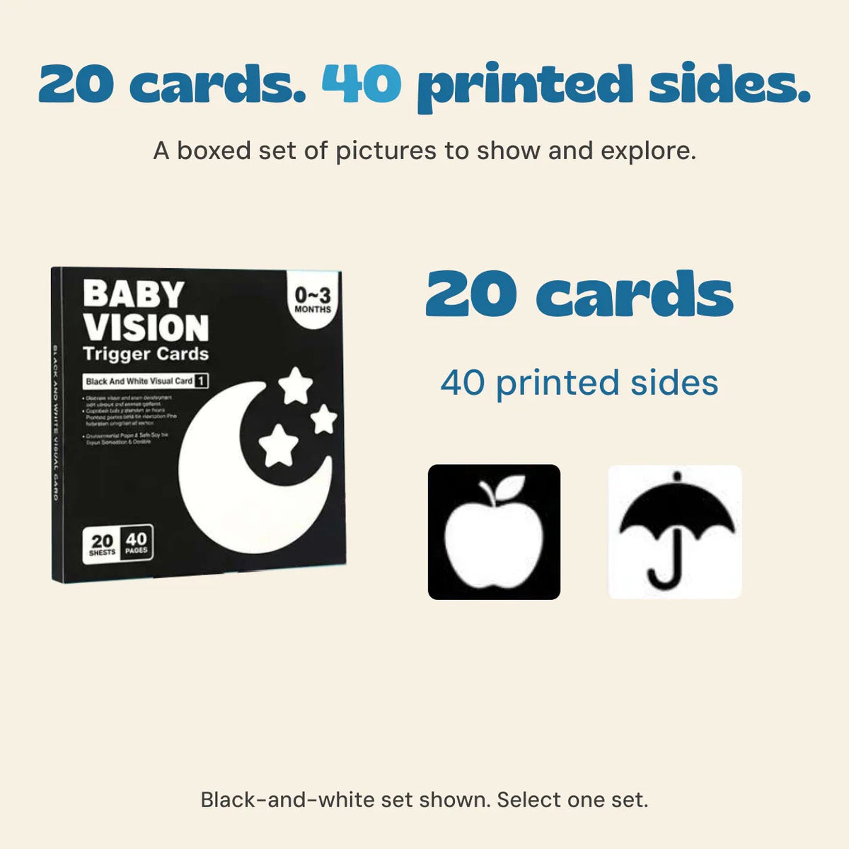 Gentle Steps Montessori Vision Cards