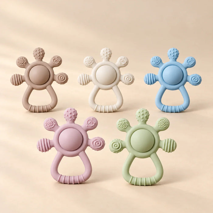 GentleGrip Silicone Teether Rattle