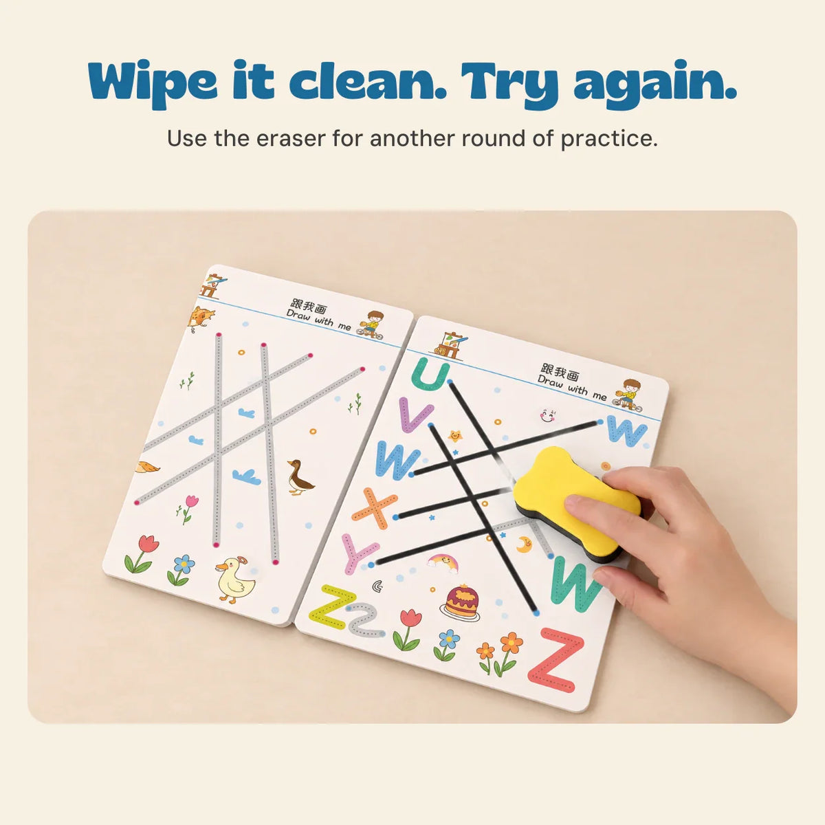 GentlePath Reusable Pen Control Books