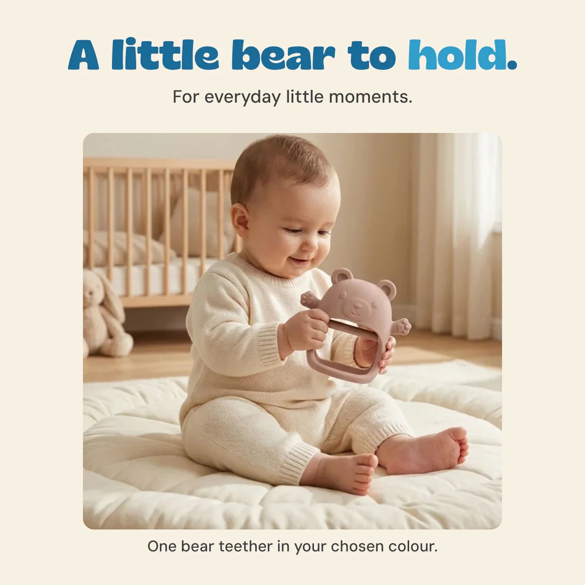 GentlePaw Silicone Baby Teether