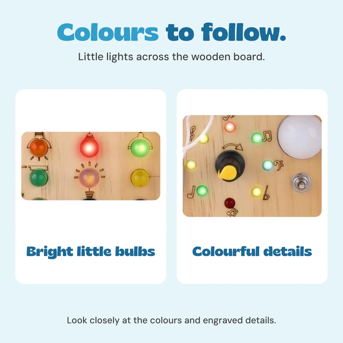 GentleStep Montessori Switch Board