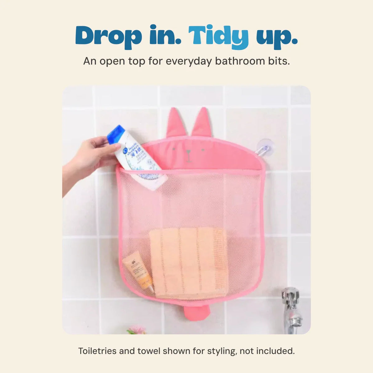 GentleWave Bathroom Toy Organizer Bag