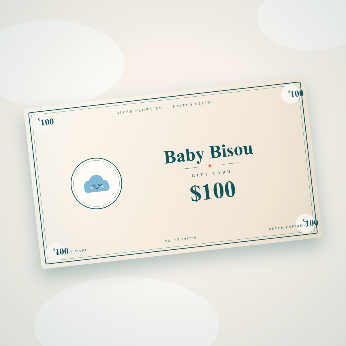 Baby Bisou $100 gift card