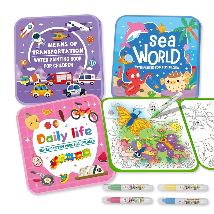 Baby Bisou Magic Water Coloring Book