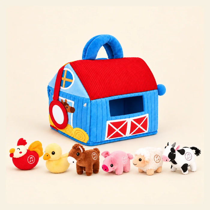 MeadowMates Soft Play Set | Cozy Farm Friends for Baby & Toddler