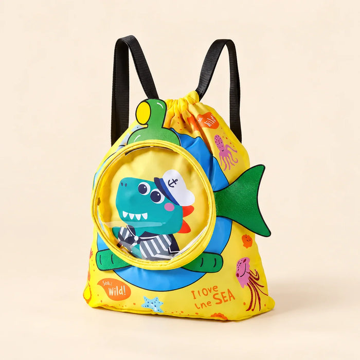 Ocean Breeze Toddler Backpack | Plush Kids Backpack in 2 Sizes