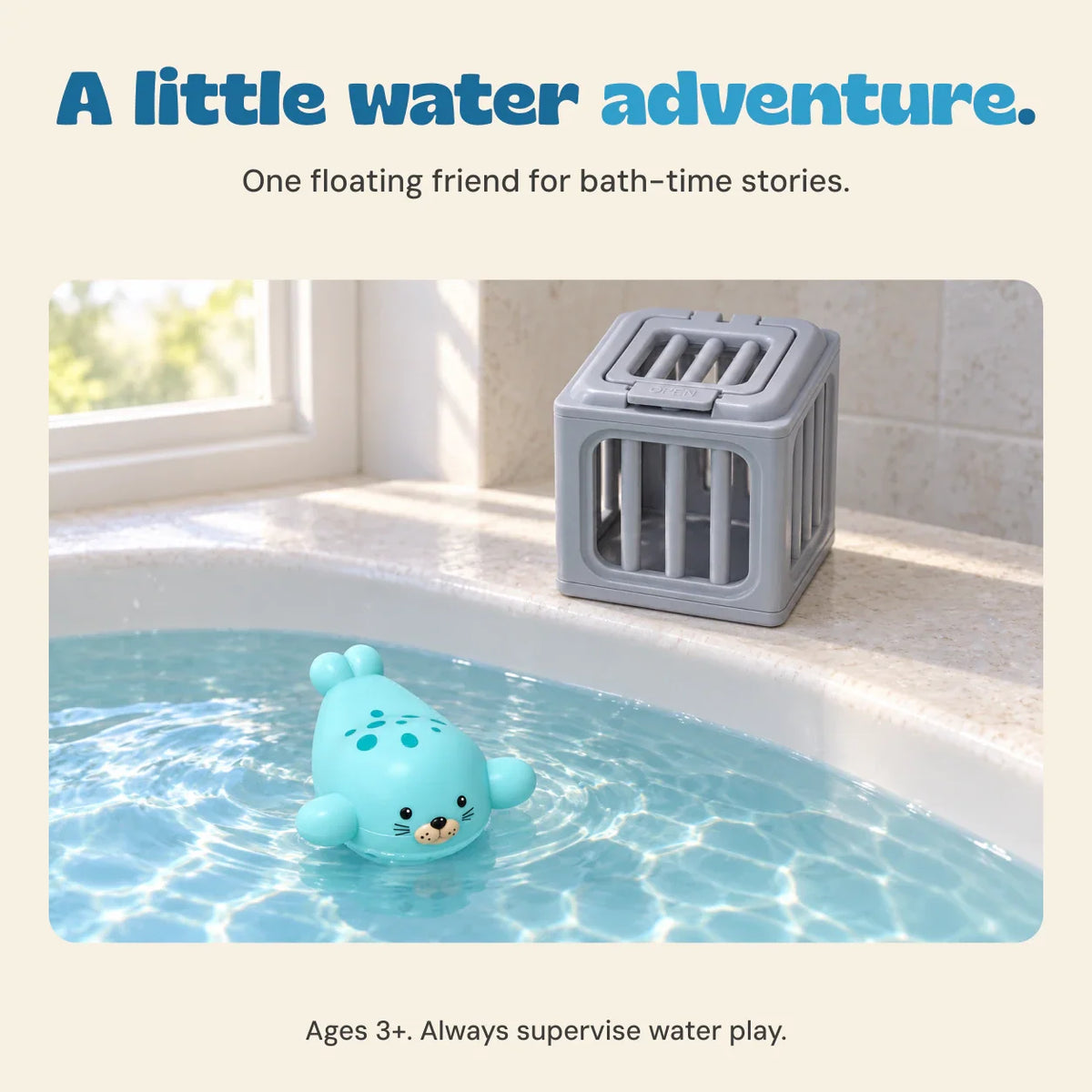 Ocean Whisper Rescue Bath Toy