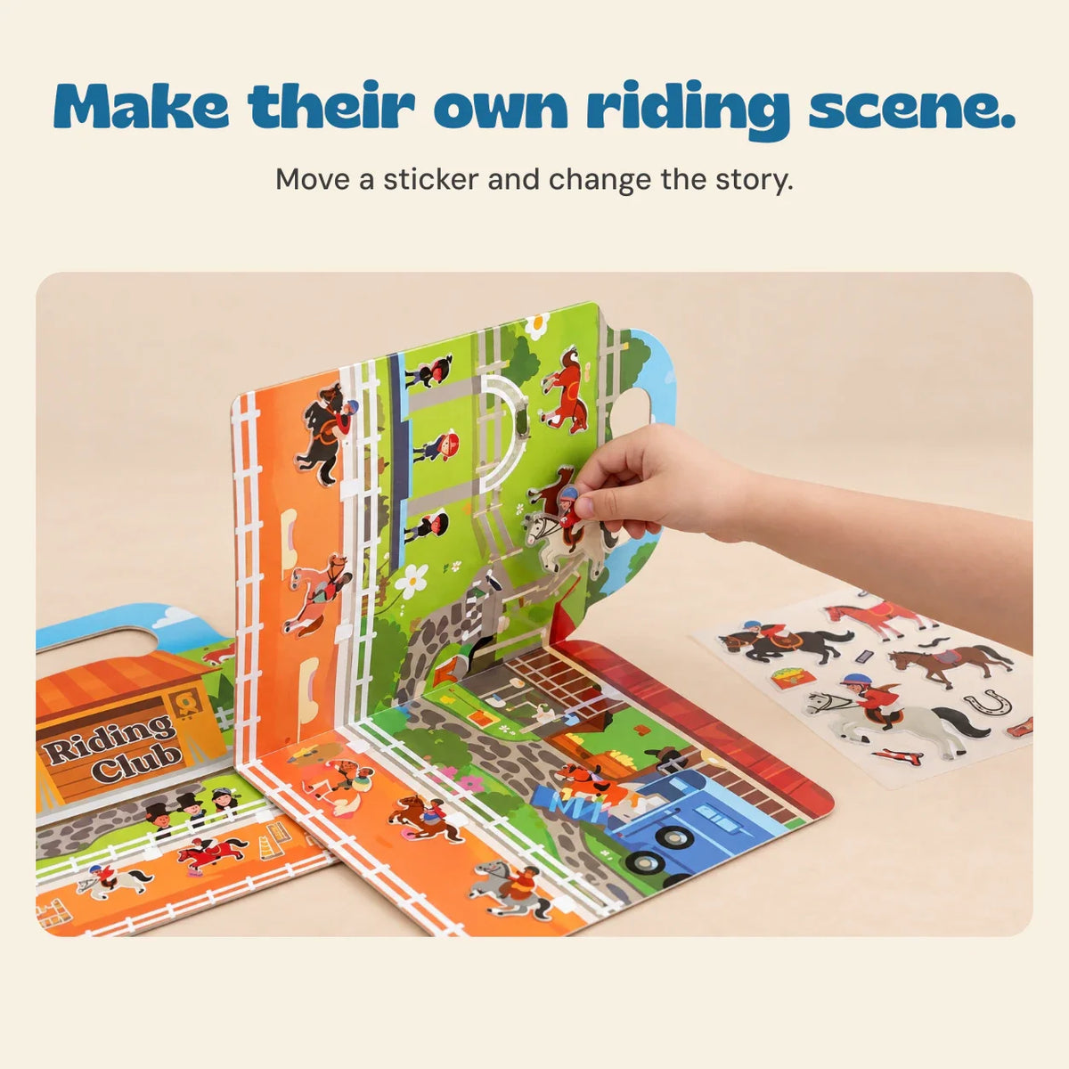 PuffyScene Reusable Sticker Book