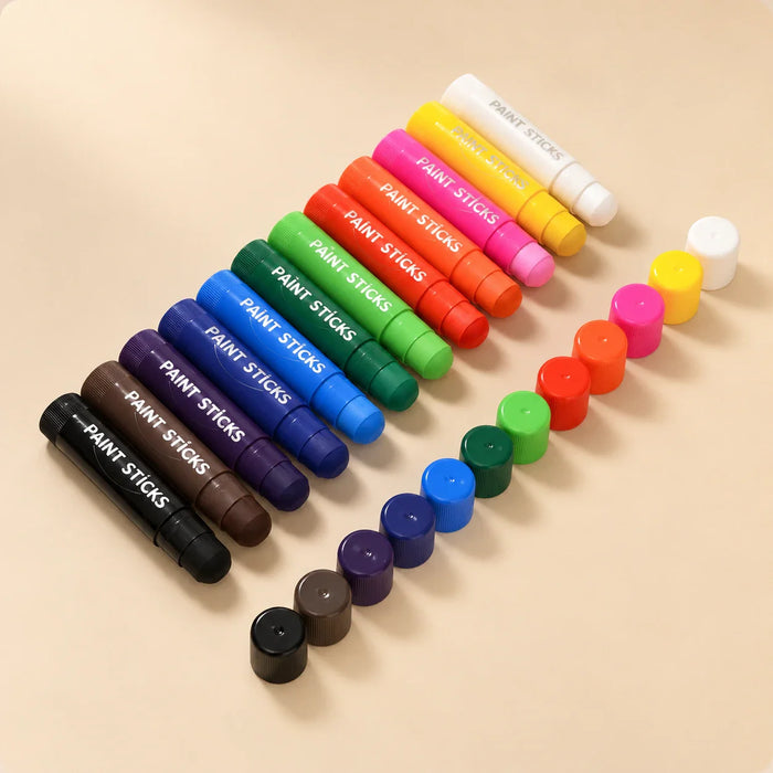 Rainbow Whirl Washable Paint Sticks