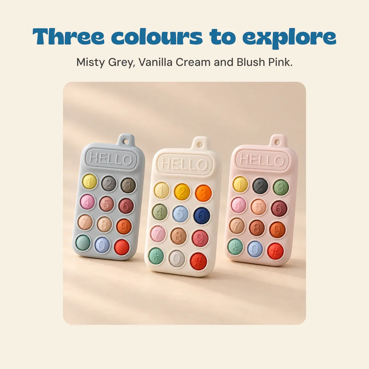 SerenitySilicone Teether