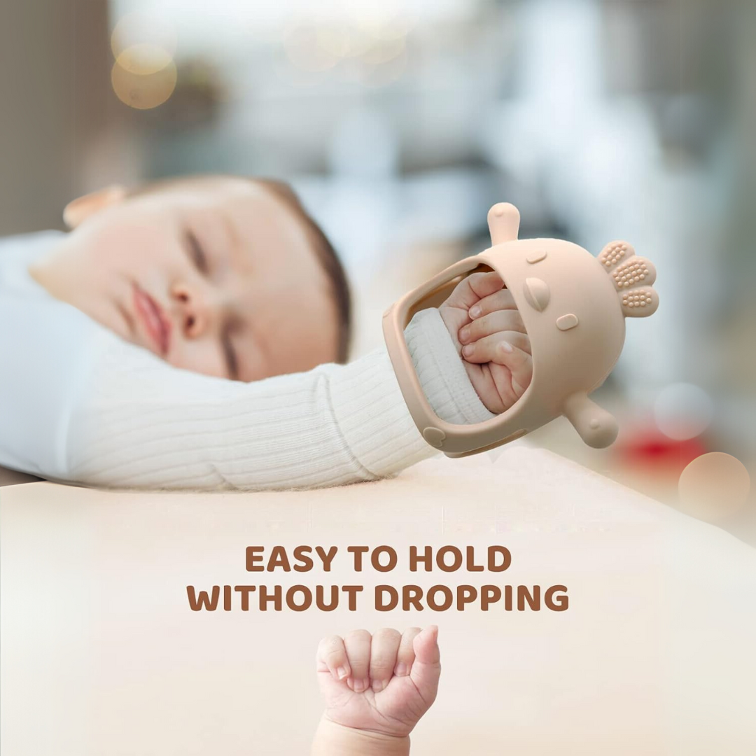 Baby Bisou Silicone Baby Teether Toy