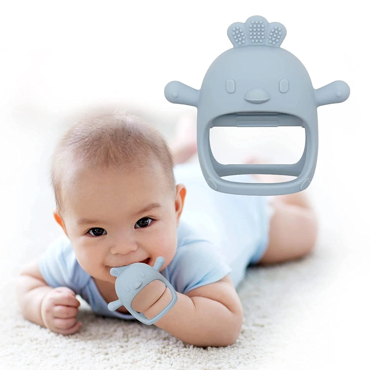 Baby Bisou Silicone Baby Teether Toy
