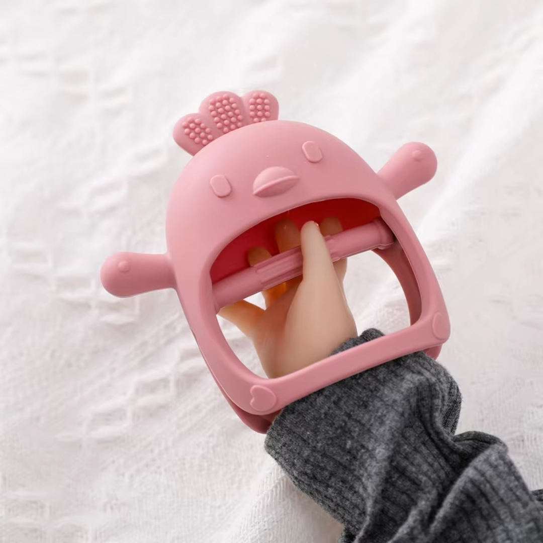 Baby Bisou Silicone Baby Teether Toy