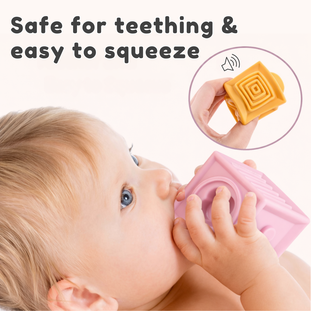 Baby Bisou Soft Building Blocks
