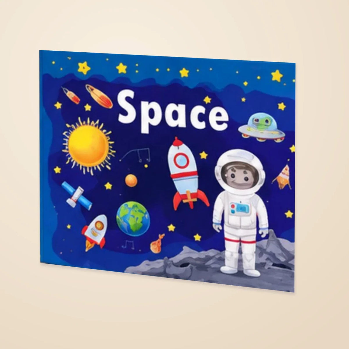 Starlit Journey Quiet Book, Space Adventure Busy Book