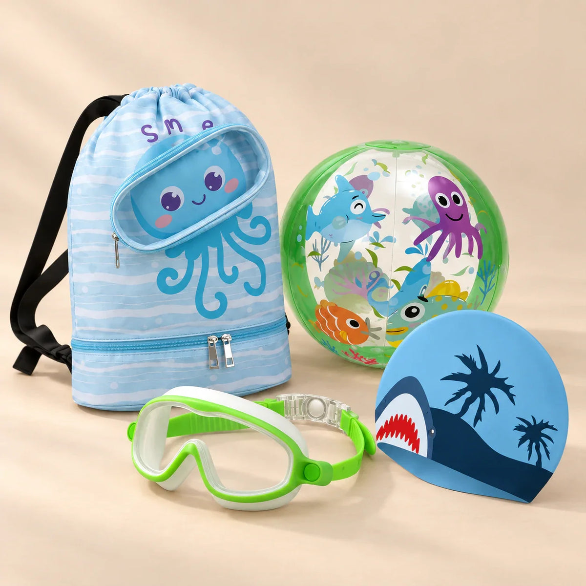 Sunny Meadow Holiday Swim Bundle, Green