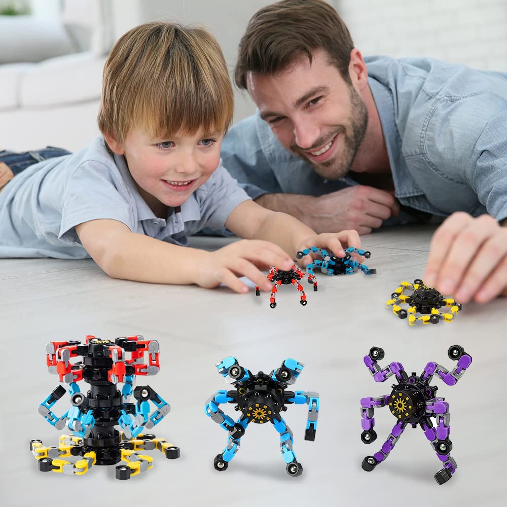 Baby Bisou Transformer Fidget Spinners (4 Pack)