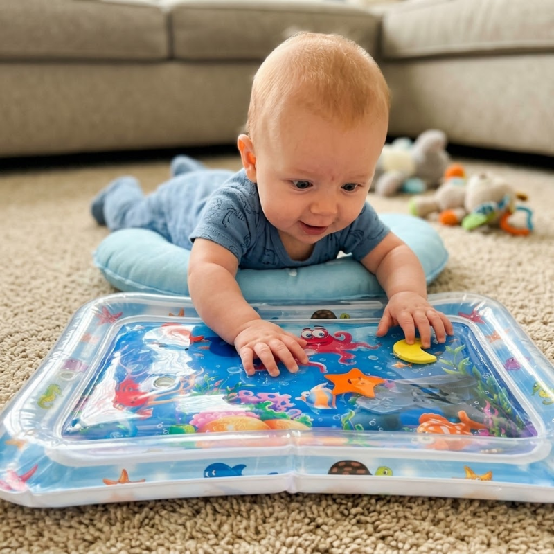 Baby Bisou Tummy Time Mat