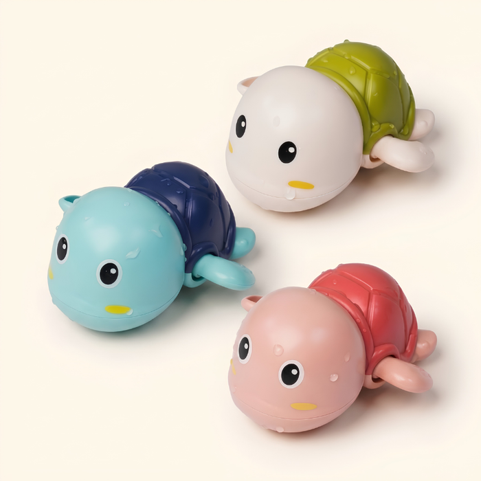 Baby Bisou Turtle Bath Toys (3 Pack)
