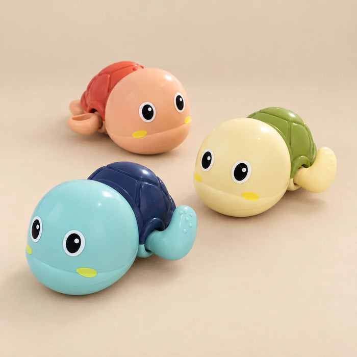 TurtleSplash Bath Time Toys Set | Floating Turtle Bath Toys
