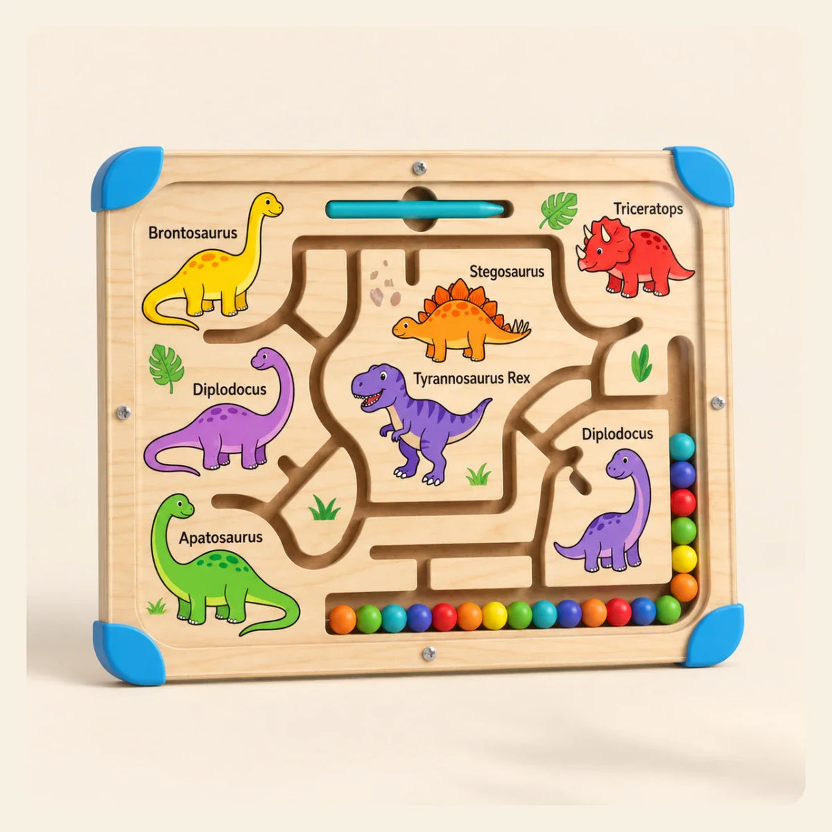 Twilight Trail MagniSort Activity Board, Dino Count Maze