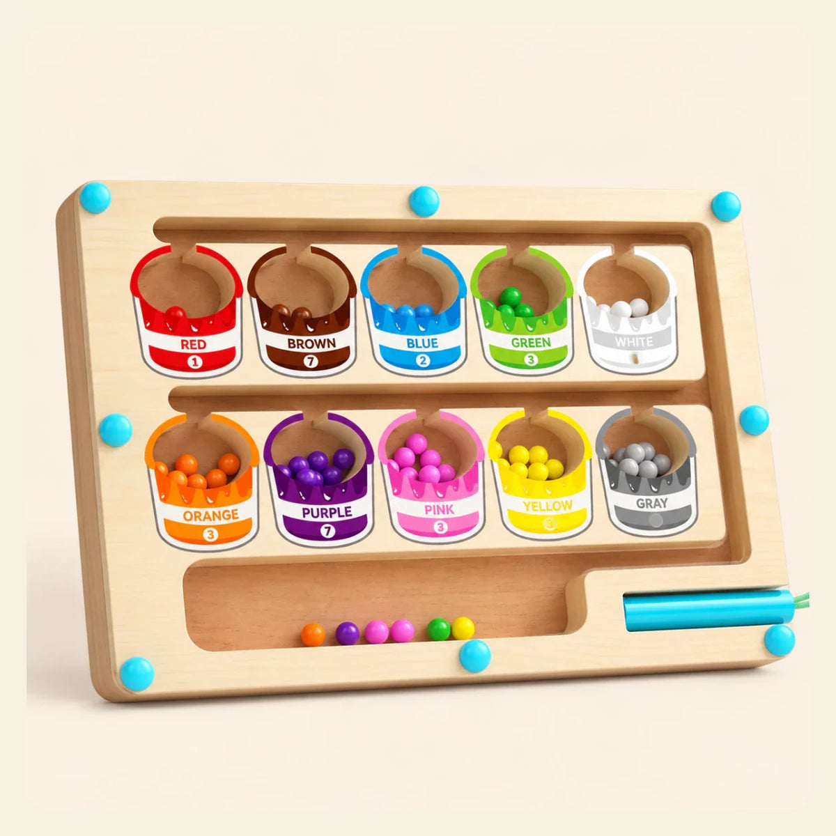 Twilight Trail MagniSort Activity Board, Paint Pot Sort