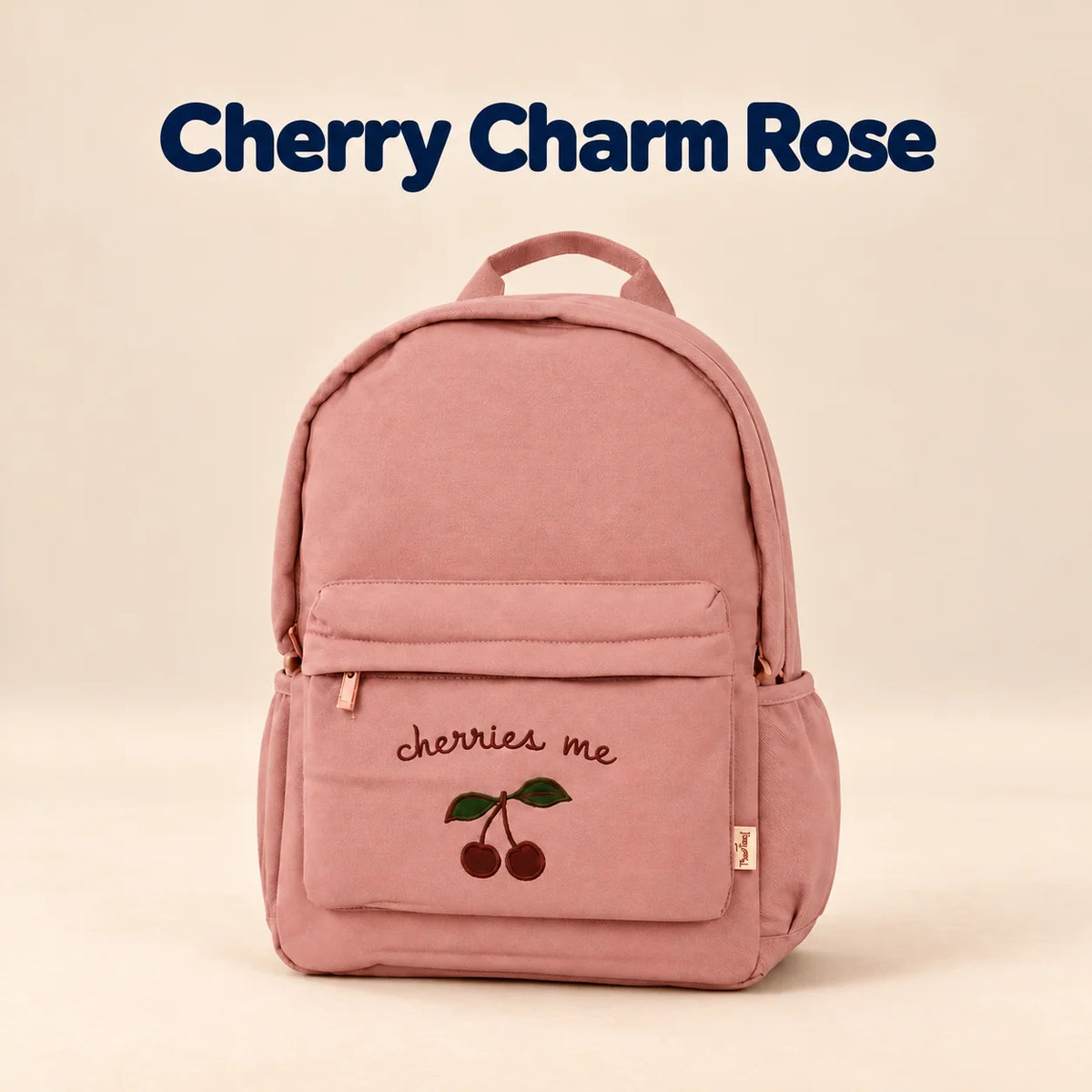 Wanderlust Explorer Large Backpack, Cherry Charm Rose