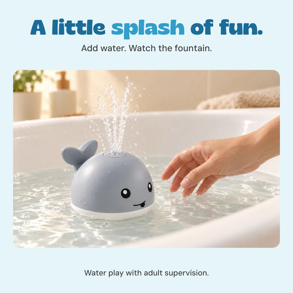 WhaleGlow Splashtime Toy
