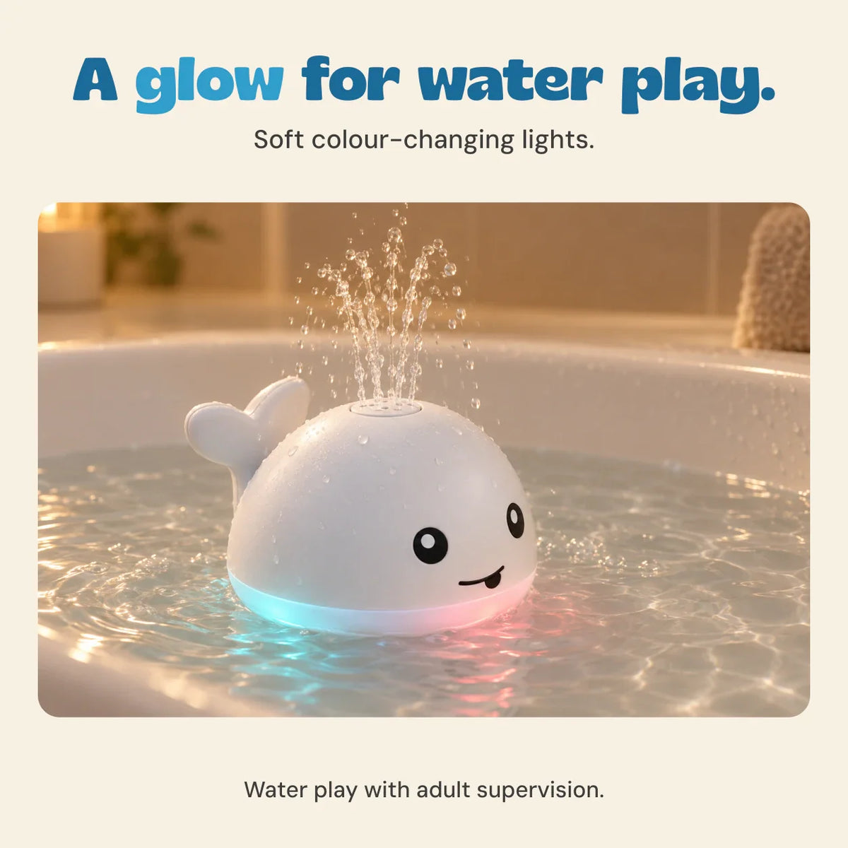 WhaleGlow Splashtime Toy