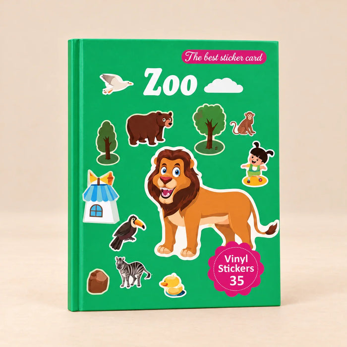 Whimsical Forest Reusable Sticker Book