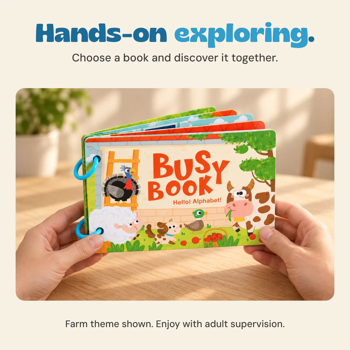 Whimsical Journey Montessori Busy Book