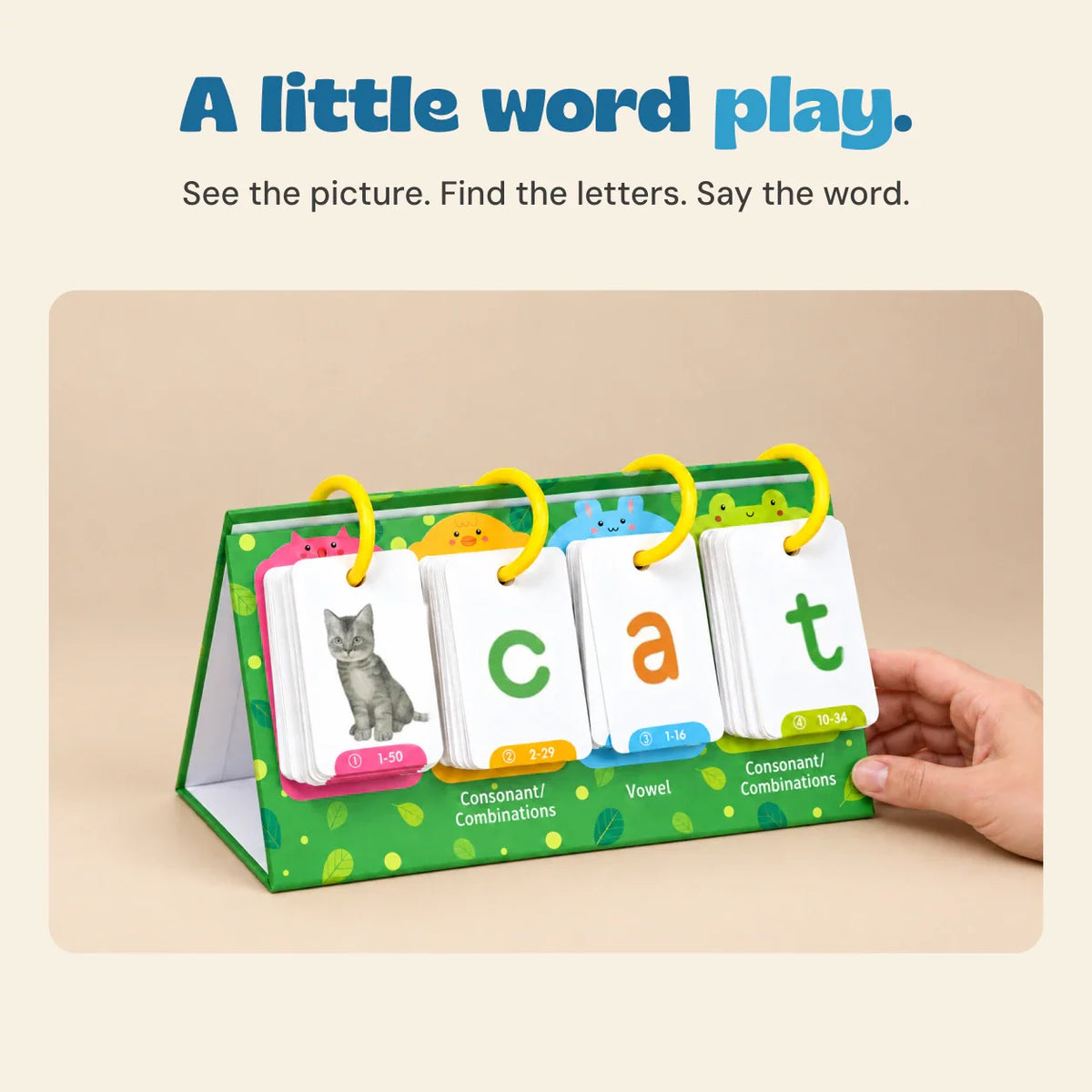 Whimsical Steps CVC WordPlay Flip Book
