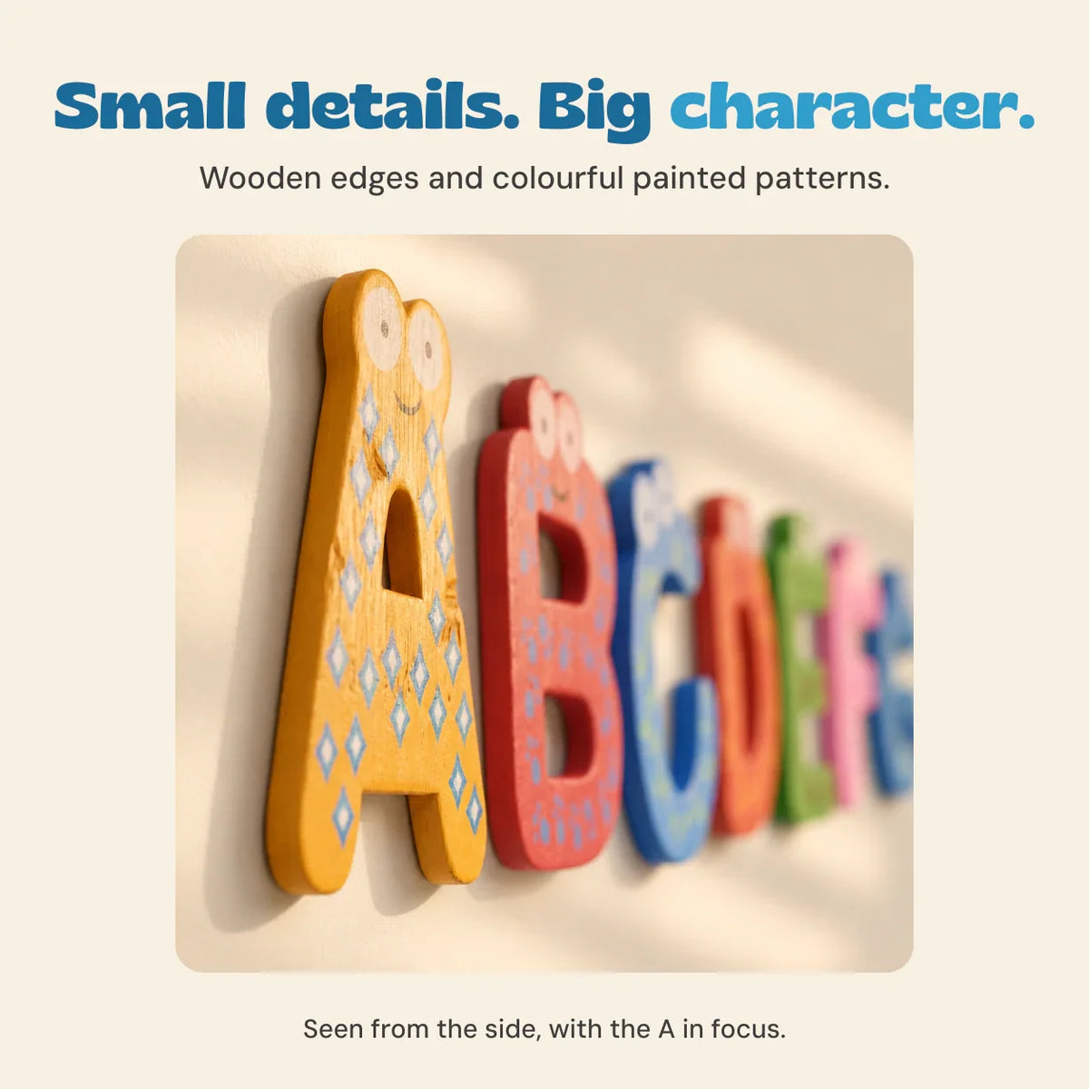 Whimsical Wonders Magnetic Alphabet Letters | Educational Baby Toys