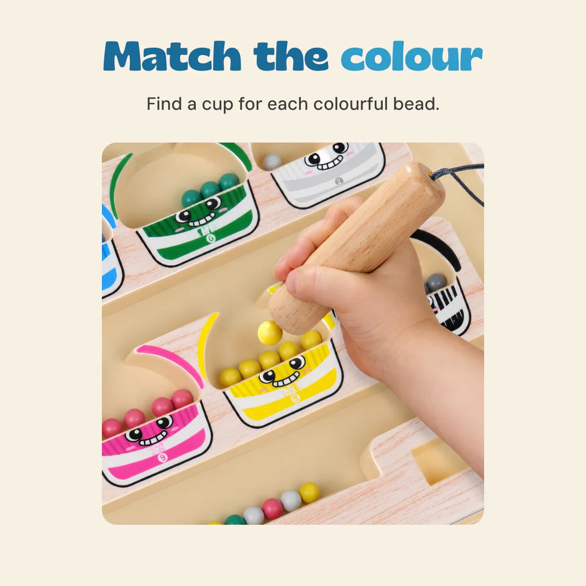 Whimsical Wonders Montessori Sorting Board