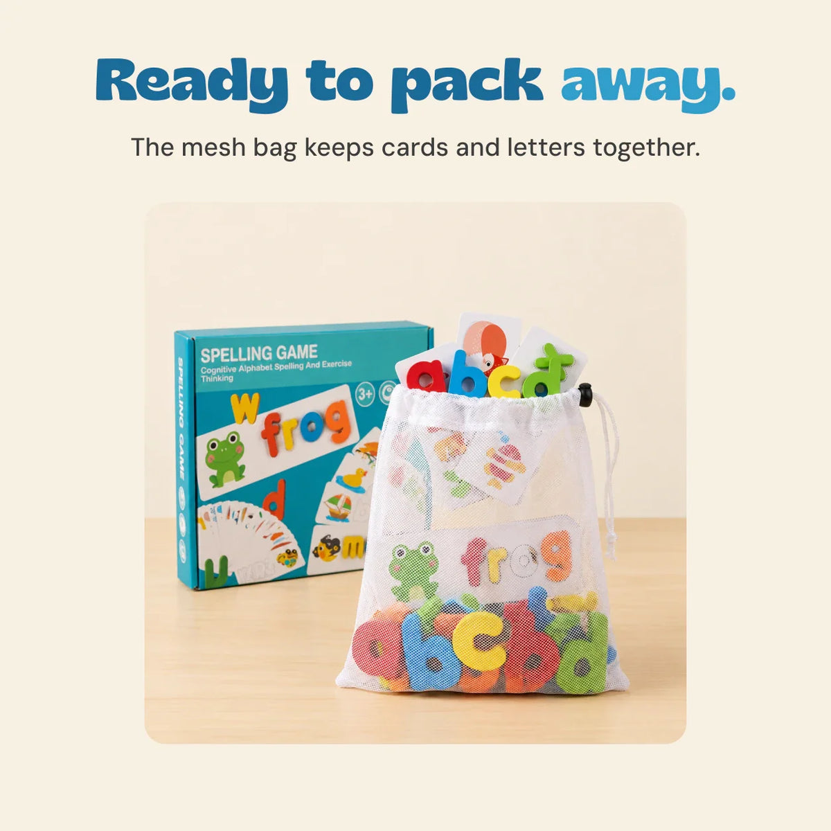 Whimsical Words Letter Matching Game | Educational Play for Toddlers