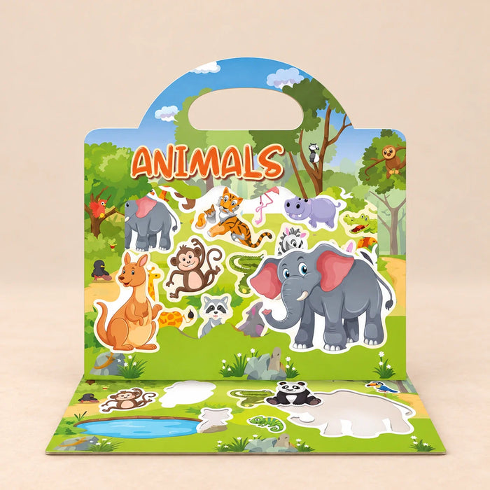 Whimsy Garden Reusable Sticker Book
