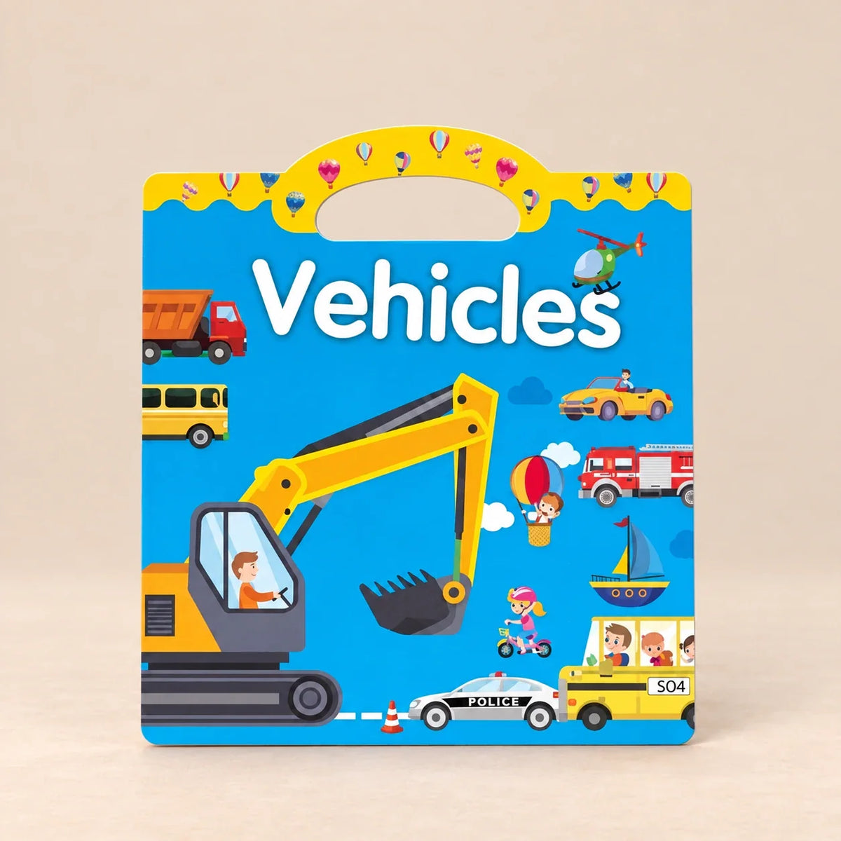 Whimsy Garden Reusable Sticker Book, Vehicle Sticker