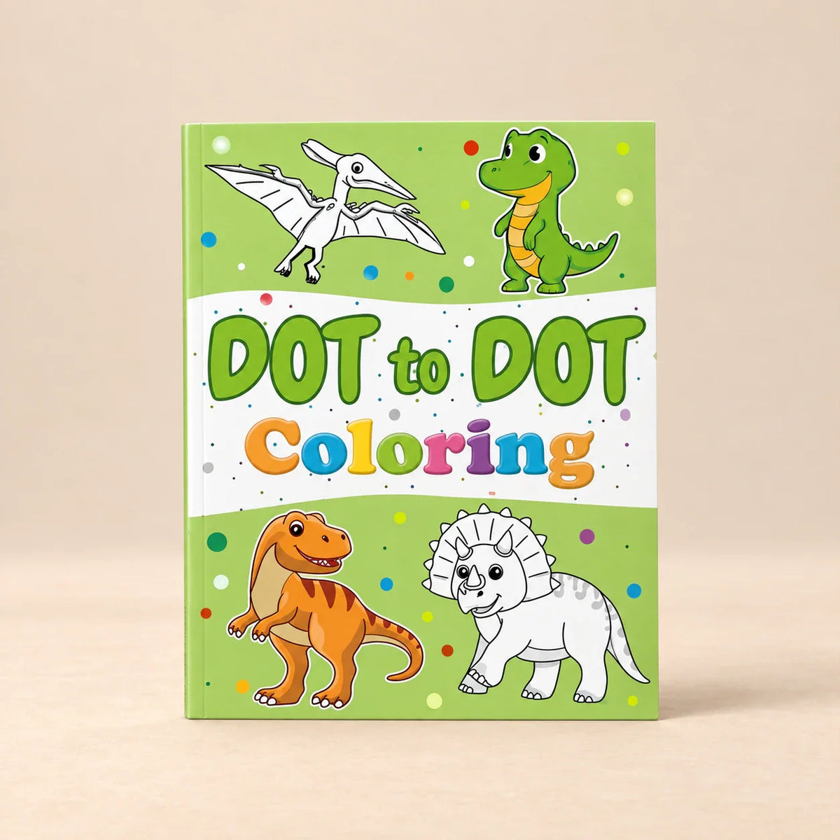 WhimsyDots Activity Book, Dino Dot Adventure