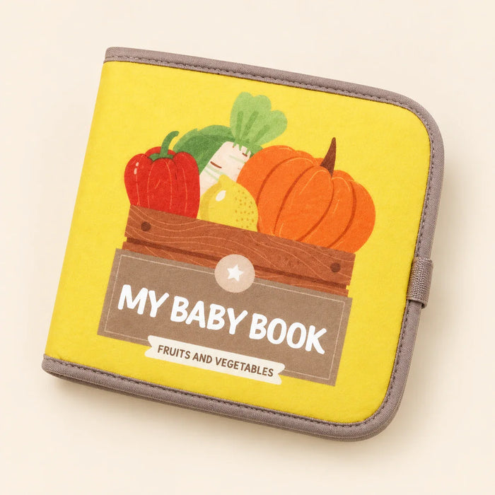 WhimsyWalk Baby Busy Book, Yellow Honey Bee