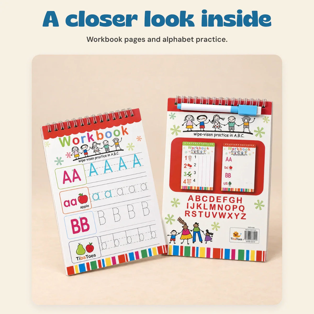WhimsyWrit Bilingual Magic Writing Workbook