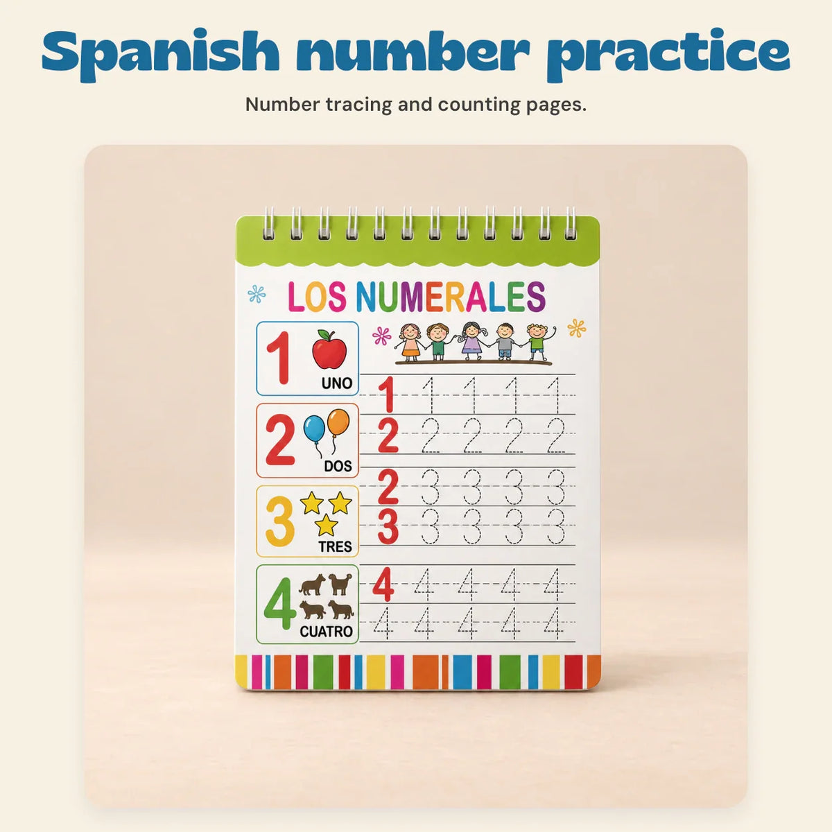 WhimsyWrit Bilingual Magic Writing Workbook