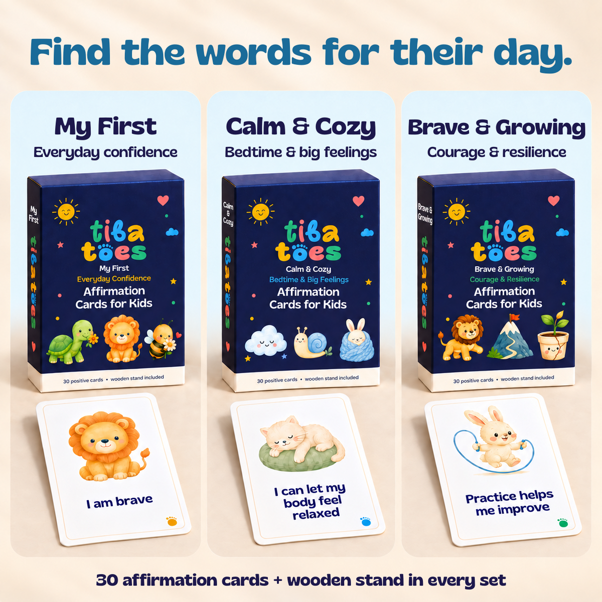 Whispering Wishes Affirmation Cards for Kids