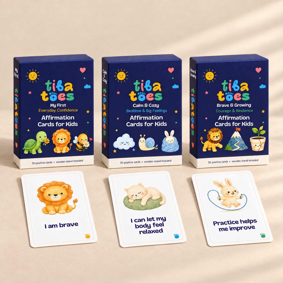 Whispering Wishes Affirmation Cards for Kids
