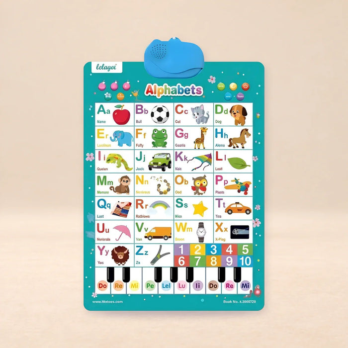 Whispering Woods Talking Alphabet Wall Chart, Alphabet Sound Chart