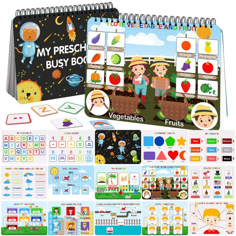 Whimsical Journey Toddler Busy Book | Engaging Learning Activity