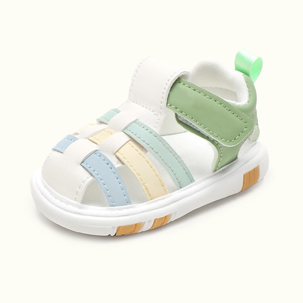Whispering Leaf Sneaker Sandals Green | Breathable Toddler Shoes