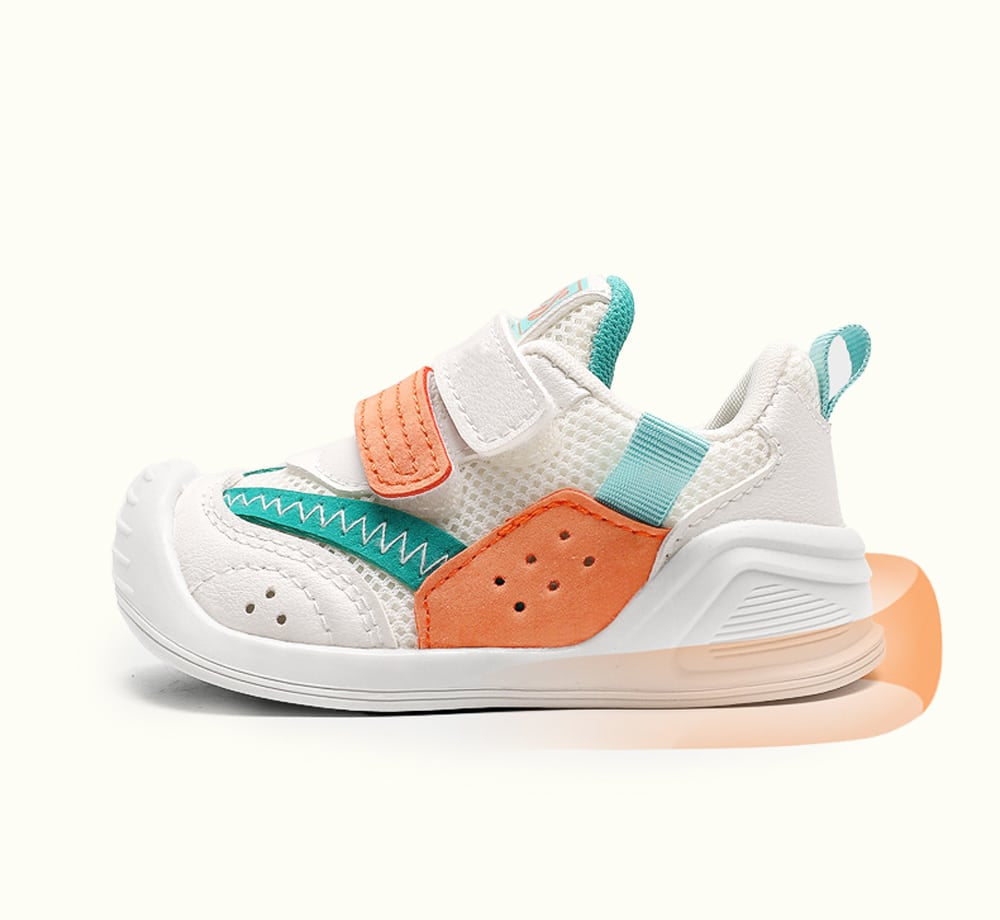 GentleStride Cut-Out Baby Sneakers | Breathable Summer First Walking Shoes