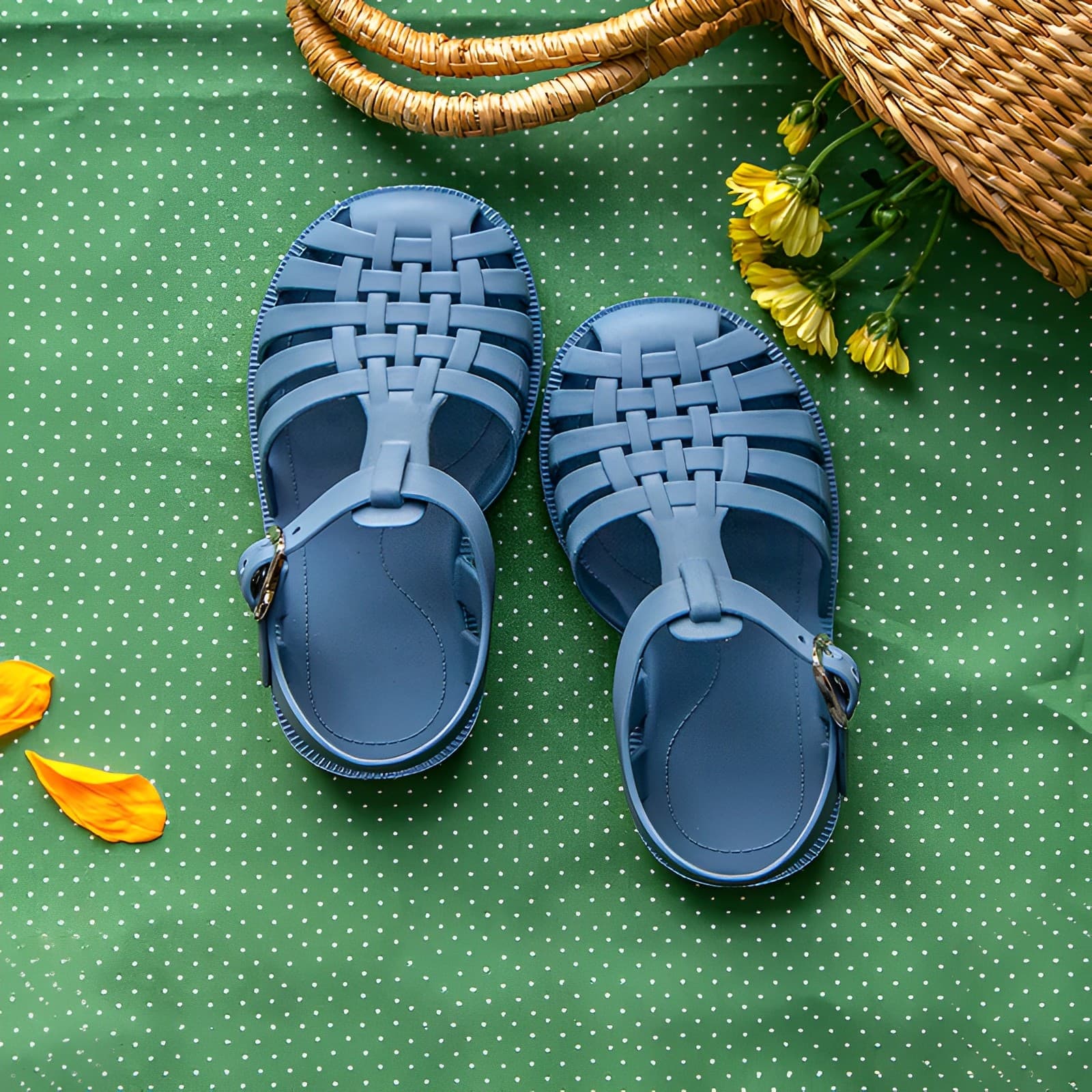 Laguna Breeze Toddler Sandals Aqua | Lightweight Non-Slip Shoes