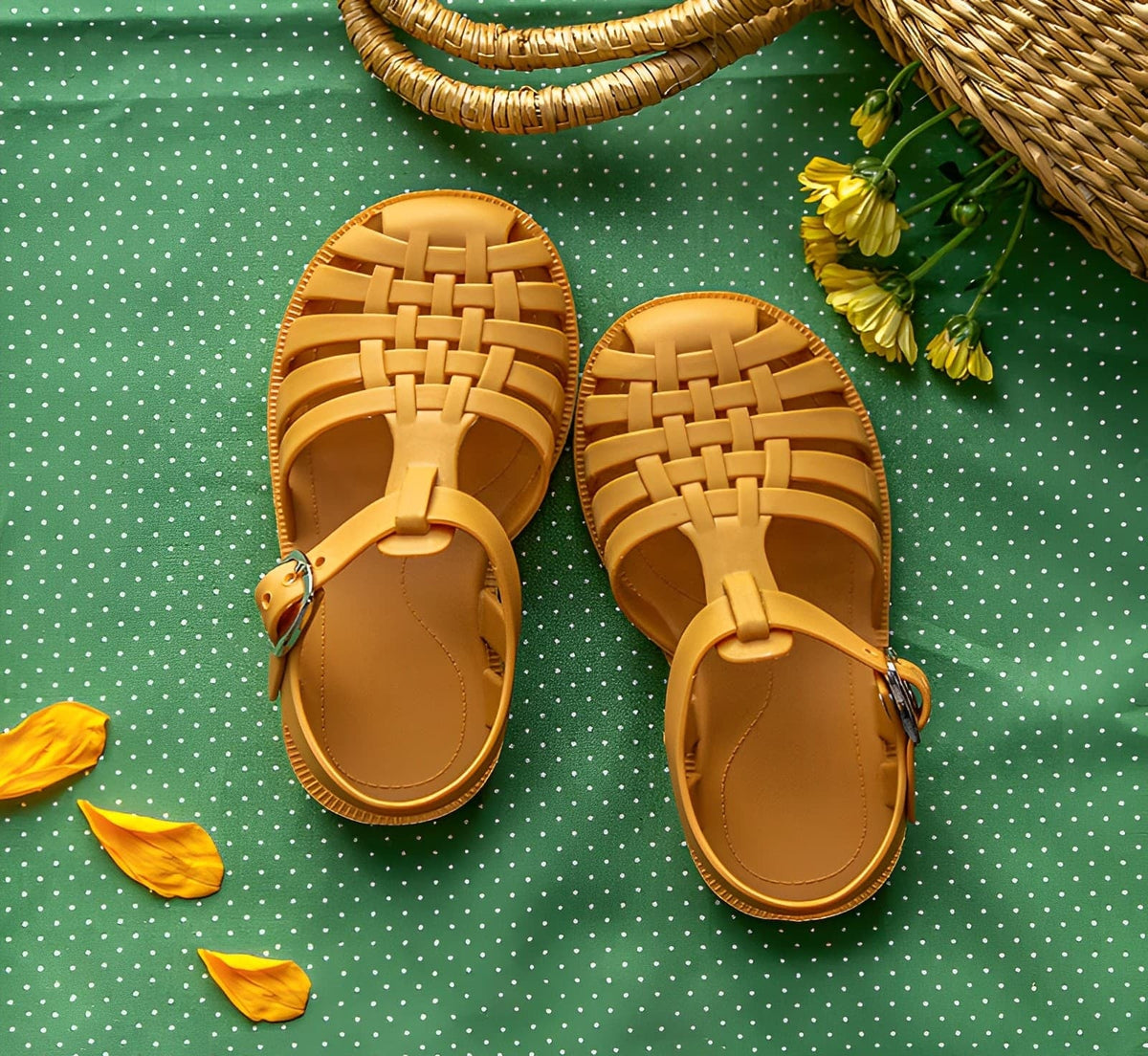 Seaside Breeze Toddler Jelly Sandals | Lightweight Non-Slip Shoes