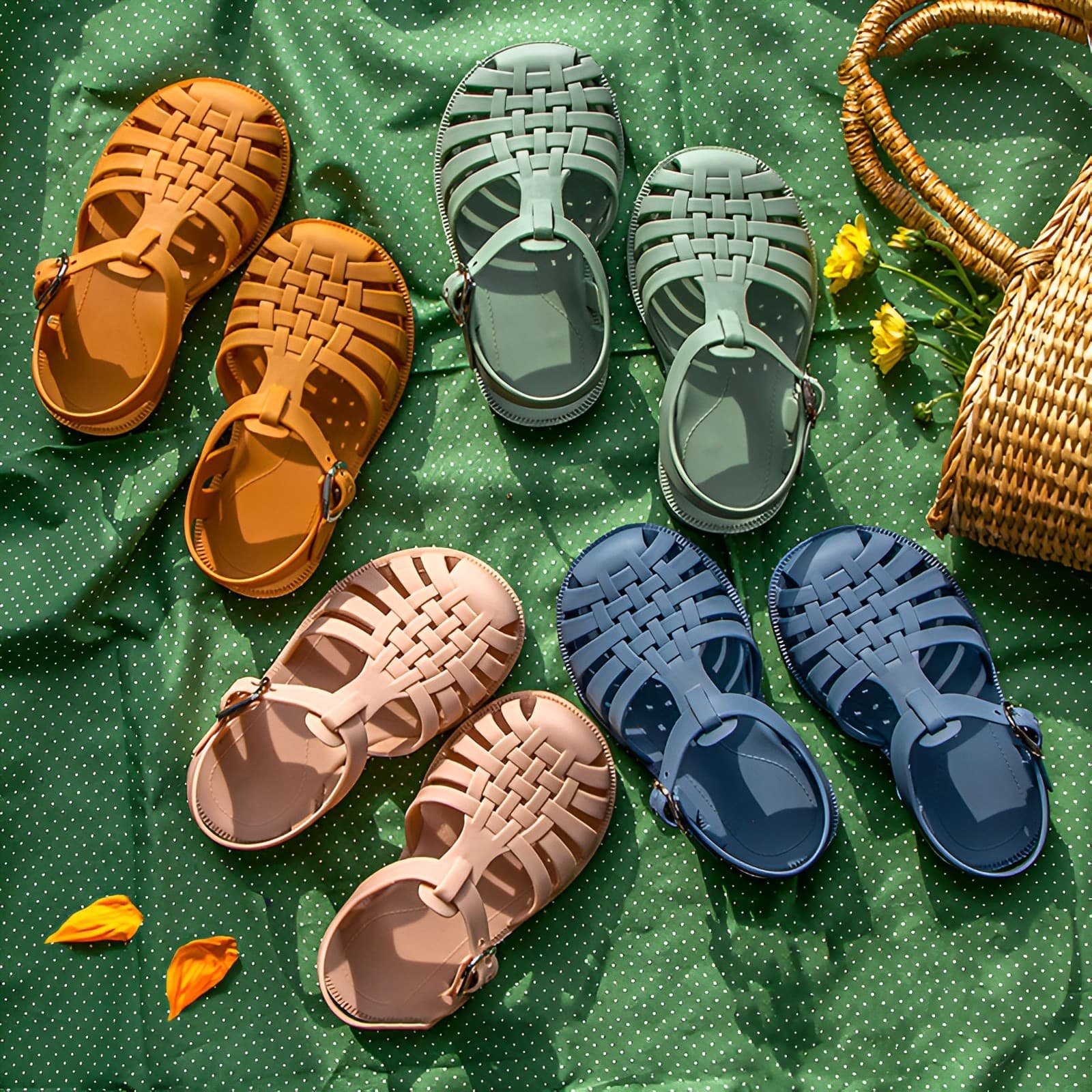 Laguna Breeze Toddler Sandals Aqua | Lightweight Non-Slip Shoes